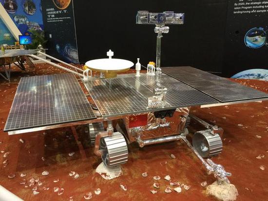 中国火星探测器模型