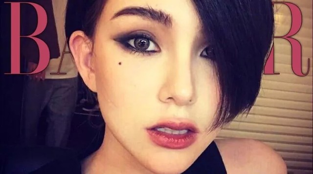 昆凌解锁了"吻唇妆"的正确画法!减龄or知性?一款唇妆全搞定!_辽宁频道_凤凰网