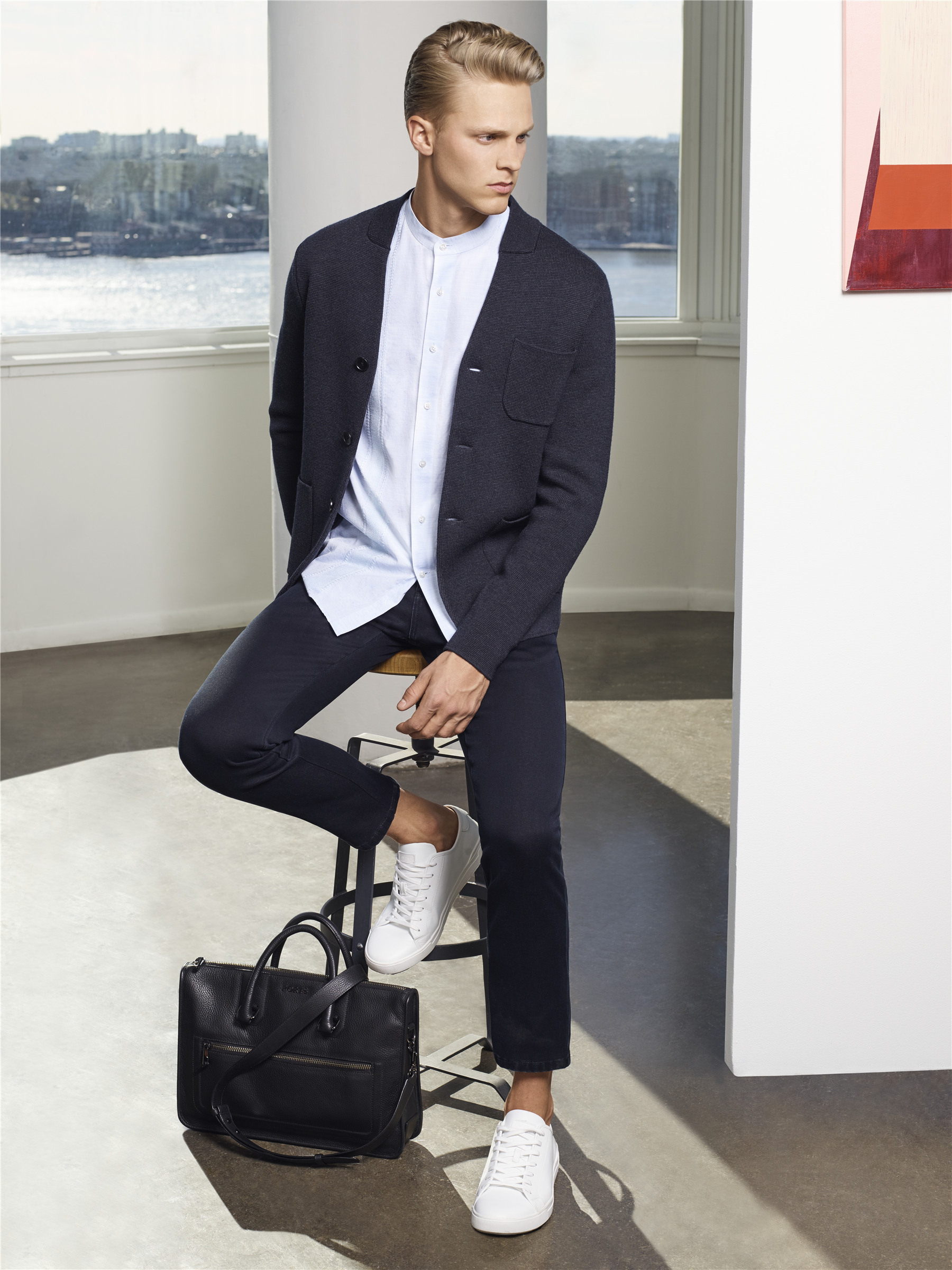 未来主义时光机 宝姿Ports发布2017秋冬男装系