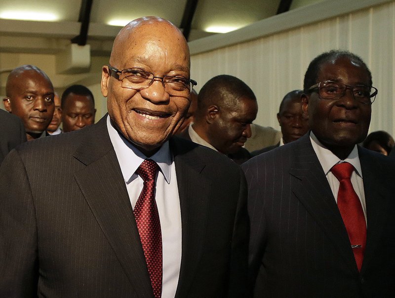 南非总统祖马证实：穆加贝被软禁于其家中