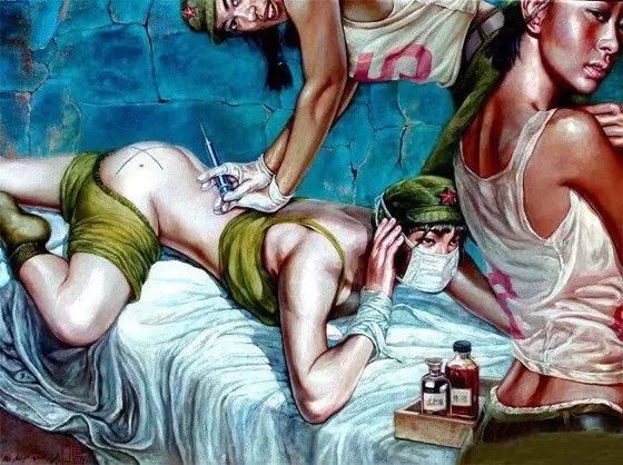 比《芳华》女兵还性感 透明军装包裹无处安放的青春