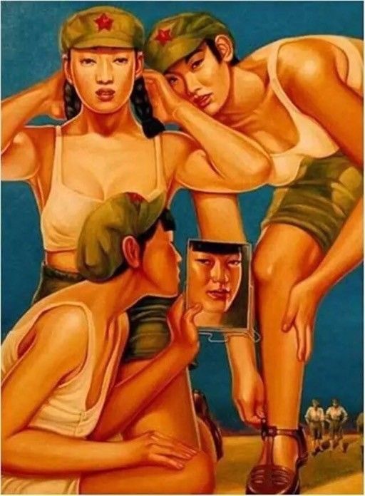 比《芳华》女兵还性感 透明军装包裹无处安放的青春
