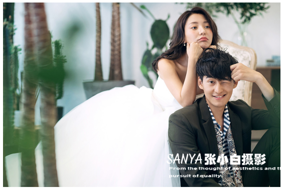 三亚婚纱摄影排名哪家好 张小白工作室口碑前