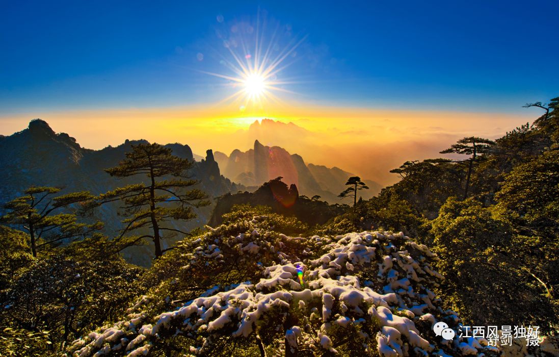 “数九寒天 冷在三九”江西这些地方的雪景美如画!