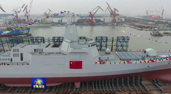 简氏：中国第六艘055驱逐舰开工建造 舷号或不够用