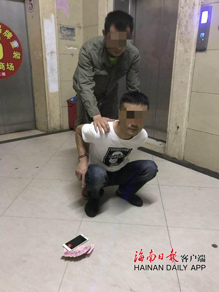 在海口市南宝路将贩毒嫌疑人陈某(男,24岁,海南省海口市人)抓捕归案