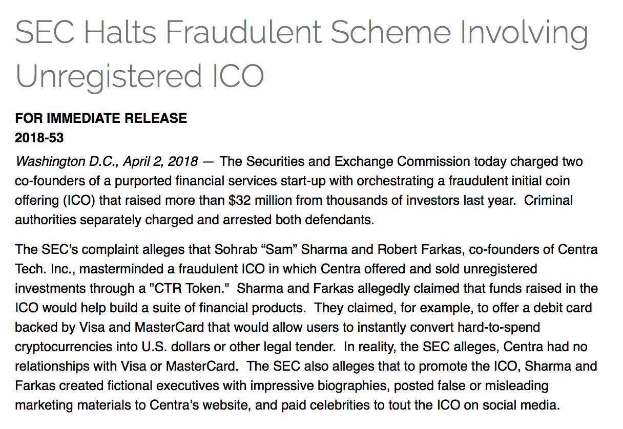 美证监局叫停一起欺诈性ICO OKEx及币安尚未下架该代币_手机凤凰网