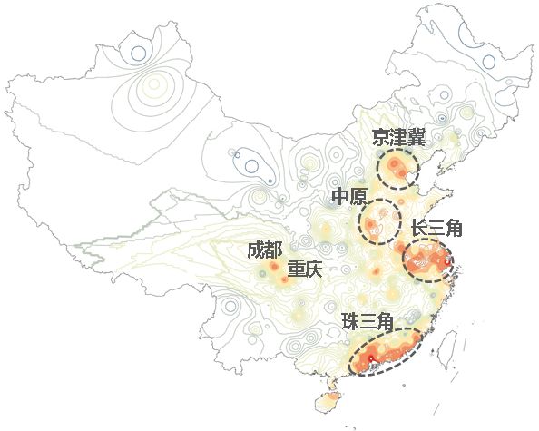 中国人口密度_中国人口密度最高城市