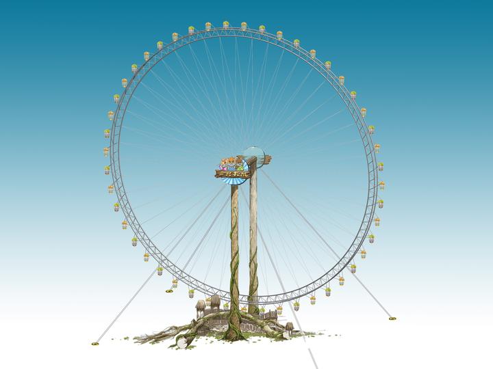 世界最大无轴式摩天轮诸暨制造!“渤海之眼”帅呆了!