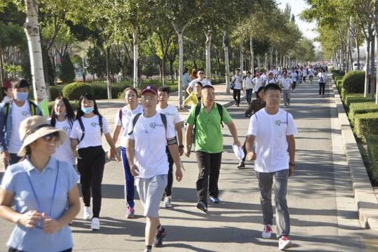 宁夏自治区成立58周年“嘉宝莉漆”益起徒步