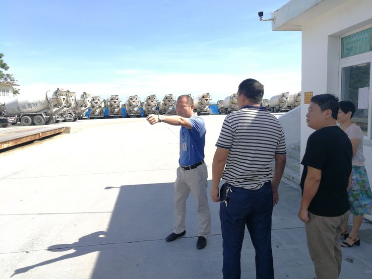 东方市住建局开展全市商品砼搅拌站道路交通安