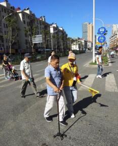 美团外卖开展交通志愿者活动 警企合作促进社