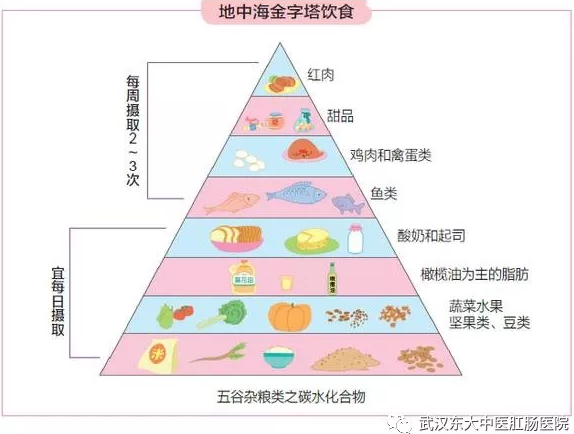 地中海饮食金字塔提倡多食用