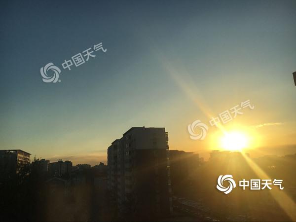 北京持续蓝天晴好模式 周五空气质量转差