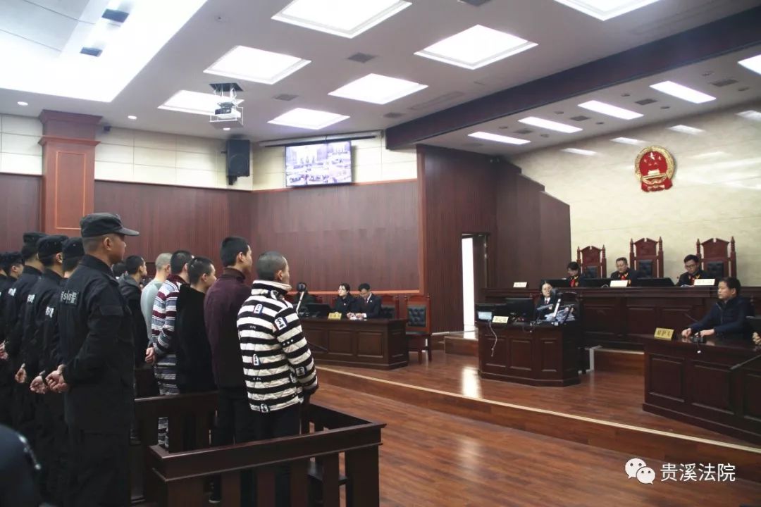 贵溪:汪志鹏等10人涉恶势力犯罪集团案一审宣判