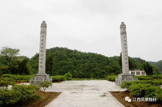 江州义门陈的东佳书院全图 最早乌托邦 在这块神奇的土地上