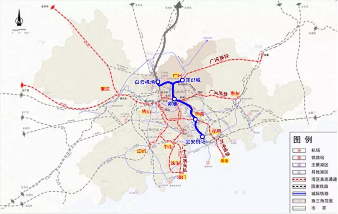 广珠城轨延长线拟11月开通广州南至横琴口岸仅1小时