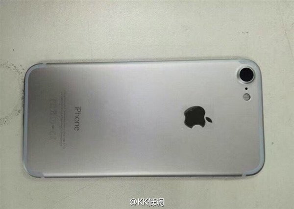 iPhone 7原型机外壳曝光 应该就是这样了
