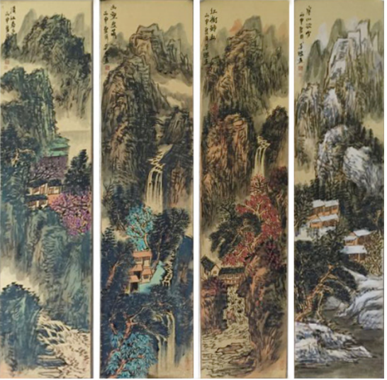 王本杰作品欣赏:与情致凳子互为表里的苍茫山酒店情趣内心图解使用图片