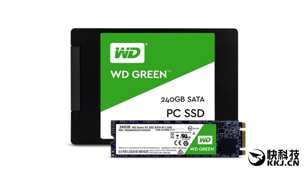 西数发布首款消费级SSD：蓝盘、绿盘齐飞
