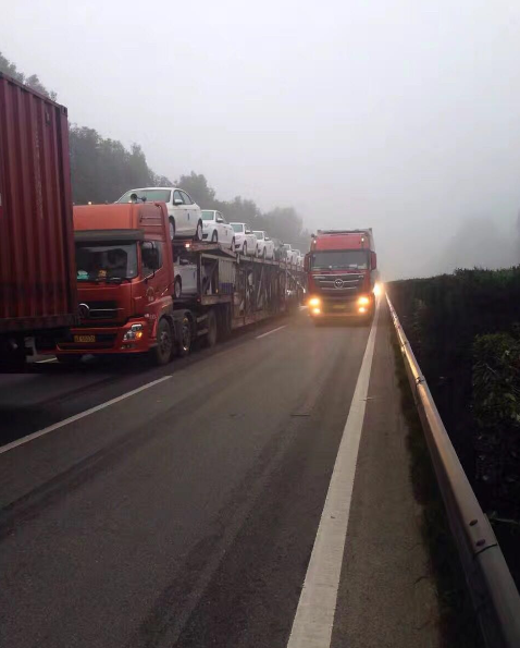 大雾锁城 除机场高速外其他进出武汉高速全线