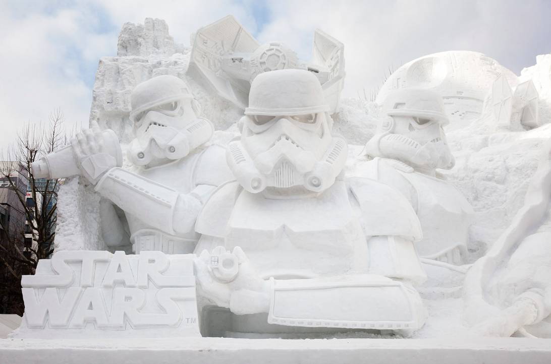 搭上冬季末班车,去看北海道这些好玩的冰雪节图片