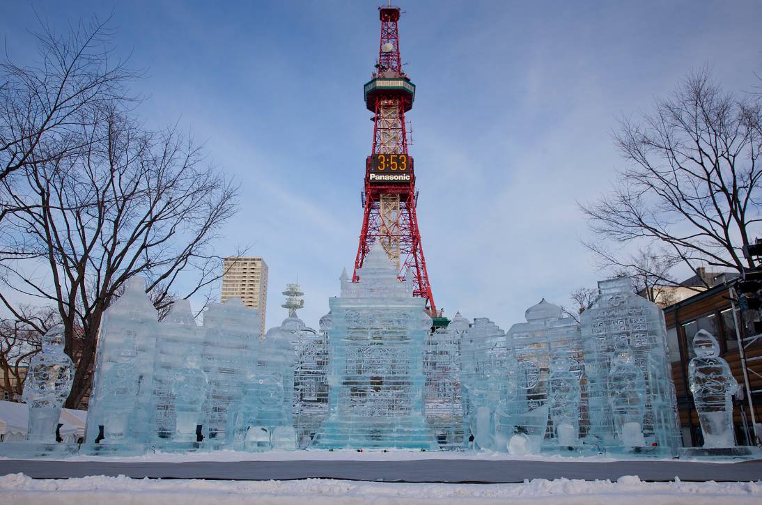 搭上冬季末班车,去看北海道这些好玩的冰雪节图片