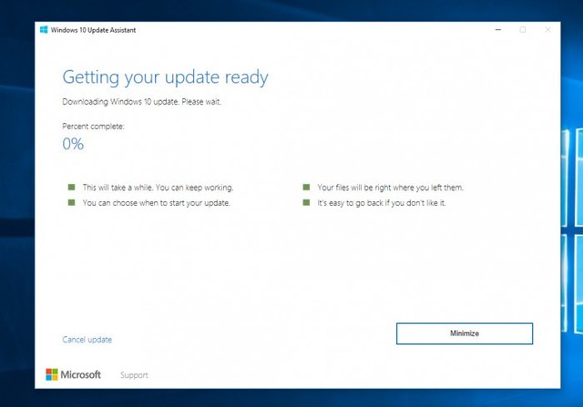 Windows 10创意者更新升级工具偷跑