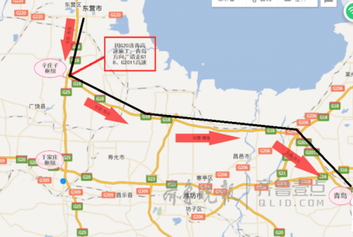 济青北线17日将全封闭施工(附绕行方案)