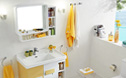 内外兼修的小黄浴室柜 瞬间提升浴室颜值