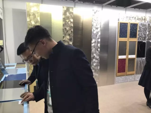 喜鹊生活参加日本建材展，考察最新材料和工艺(图3)