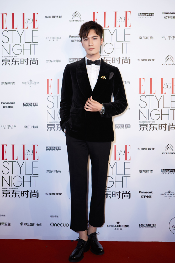 刘海宽气质邂逅elle30周年盛典爆料为陈情令瘦身20斤