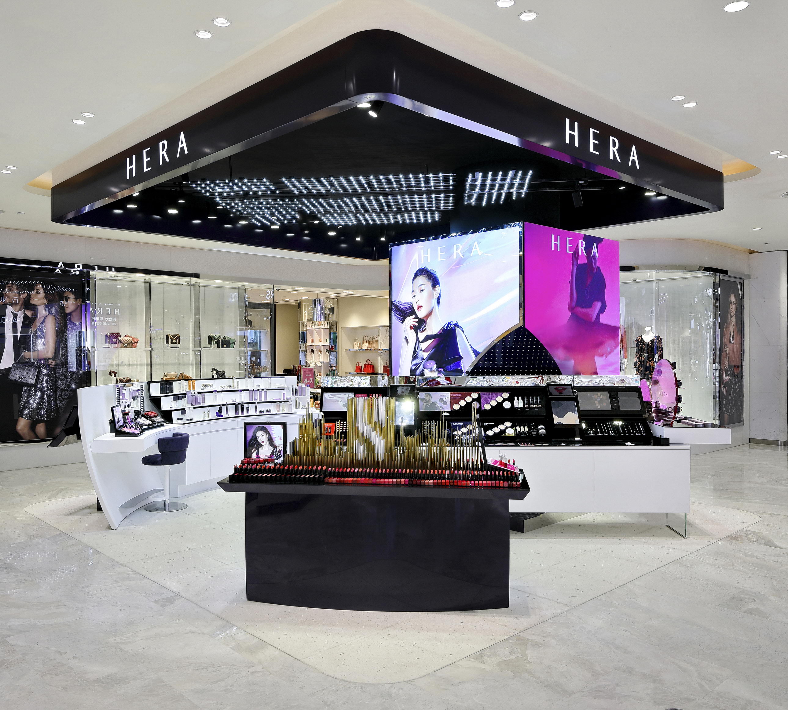 hera时尚胶囊全球新形象中国首柜赫妍北京汉光盛大揭幕