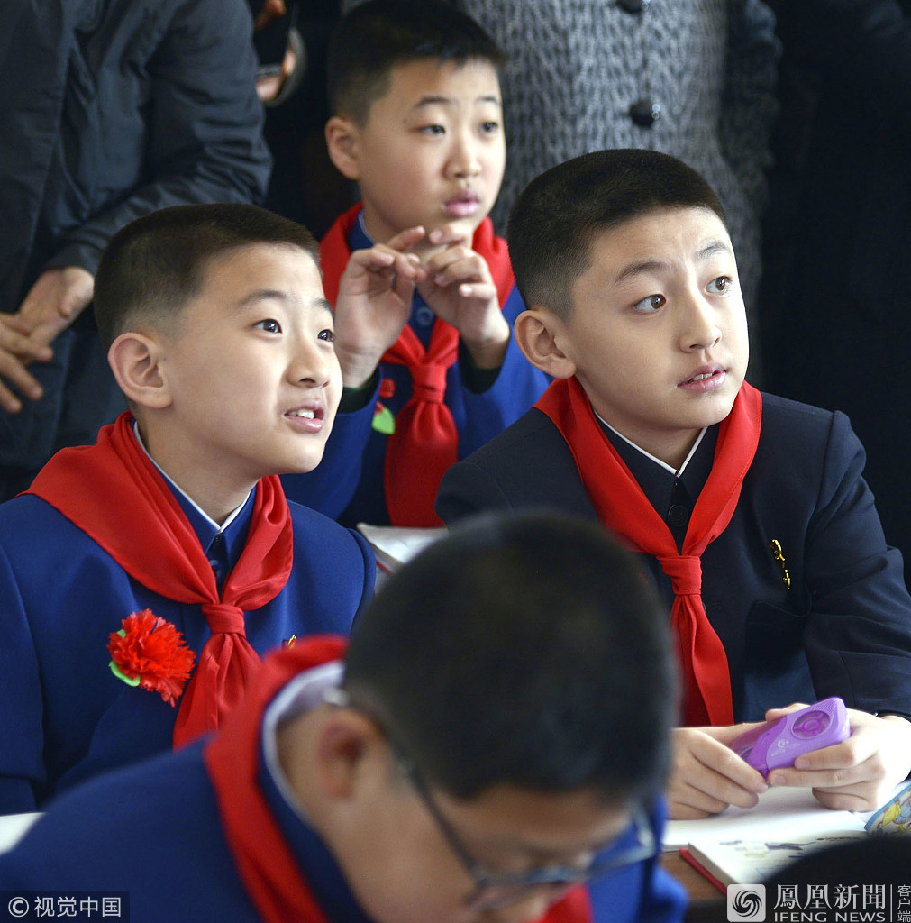 平壤新生入学第一天