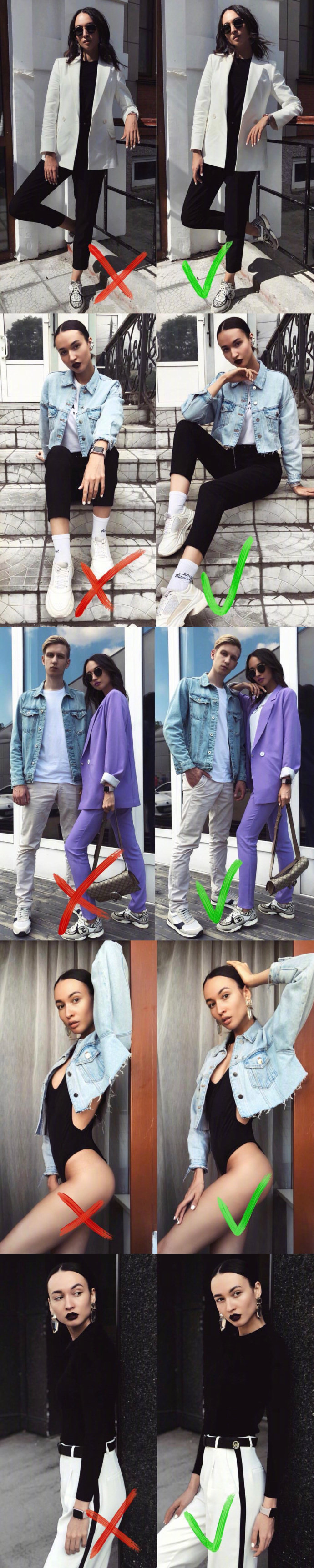 如何拍照才能更美外国嫩模沥血推荐的拍照姿势get精髓就看你了