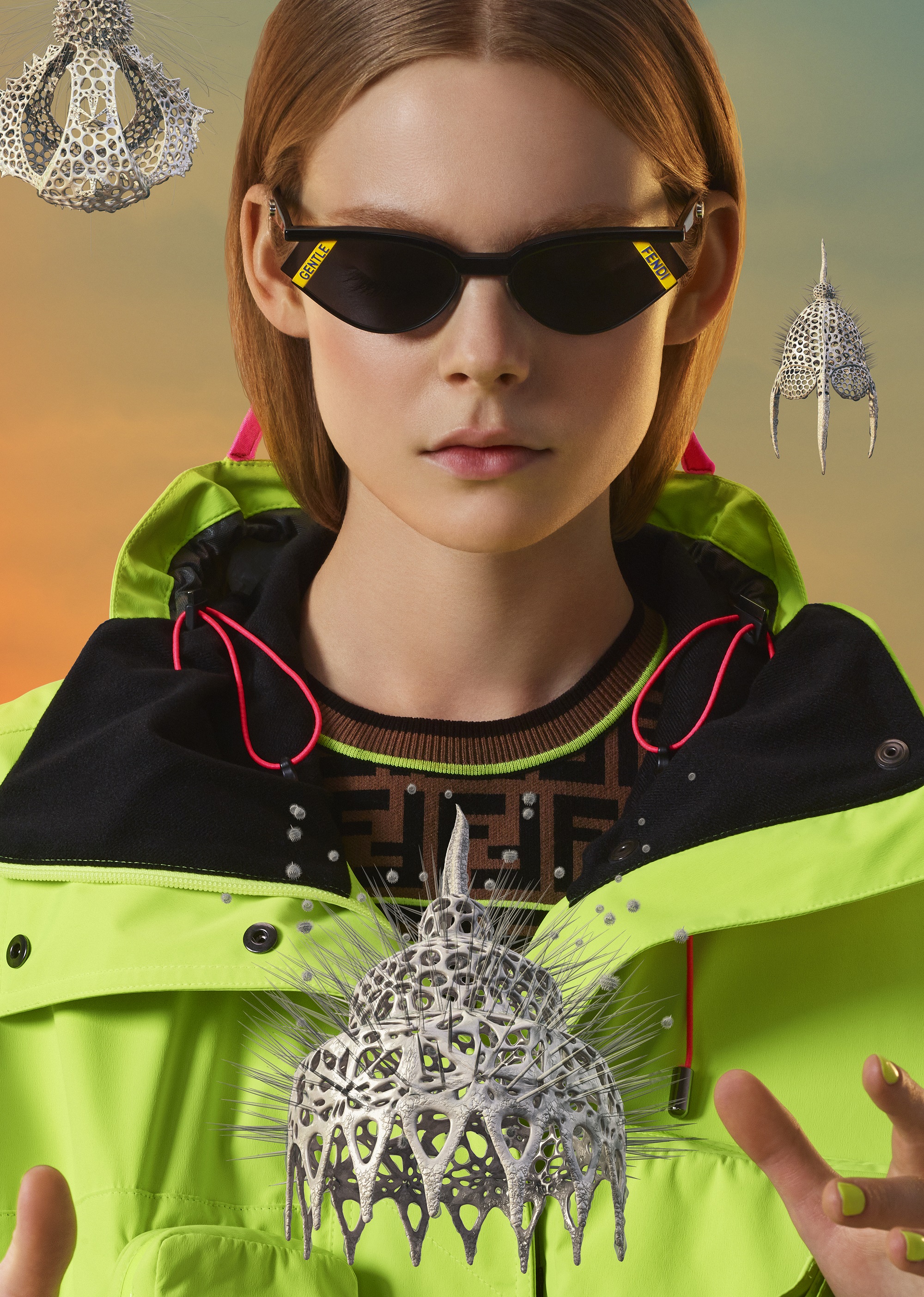 fendi与gentle monster合作呈献gentle fendi太阳镜胶囊系列