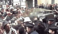 法国阅兵爆发大规模骚乱 警察与“黄背心”激烈冲突