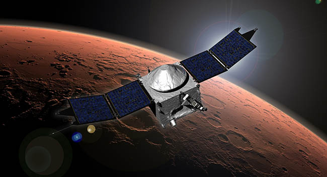 印度火星轨道探测器成功进入火星轨道