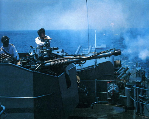 赤瓜礁自卫反击战图片