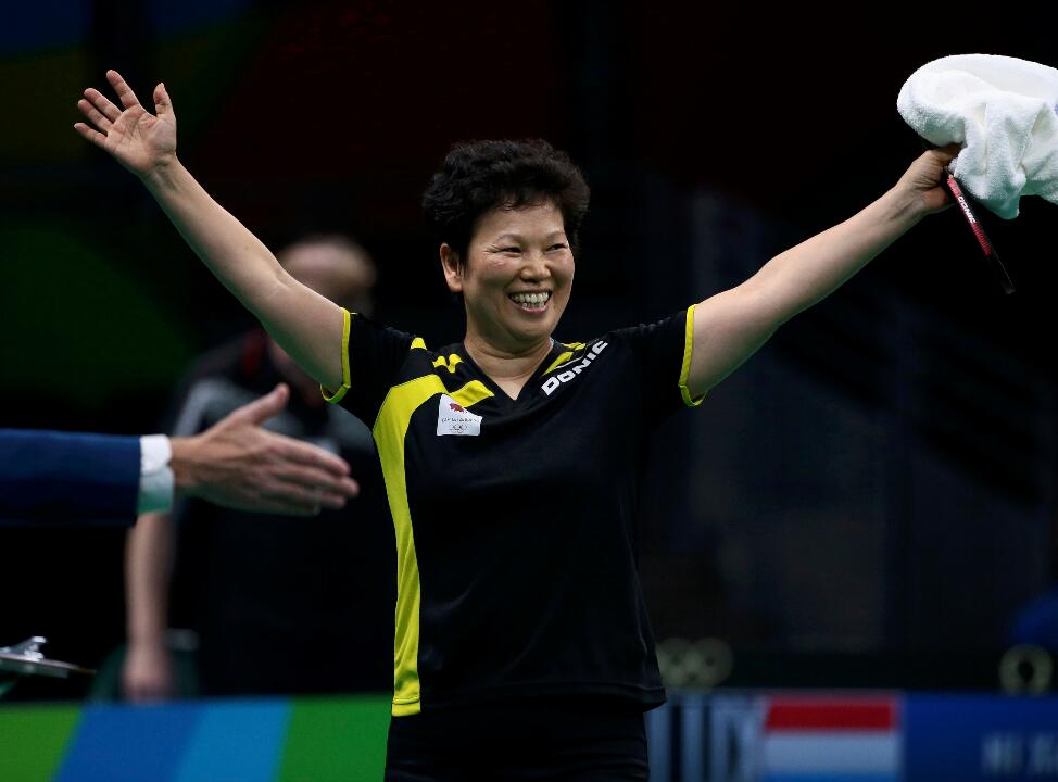 卢森堡选手倪夏莲