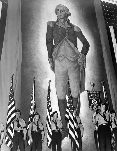 1939年美国数万纳粹分子纽约大集会