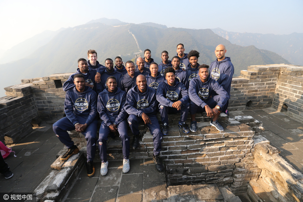 火箭球员游长城乱涂鸦 惨遭网友怒斥