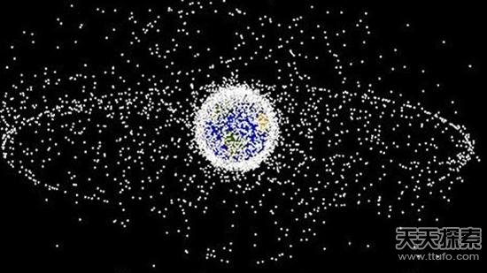 太空垃圾又称空间碎片或轨道碎片,是宇宙空间中除正在工作着的航天器