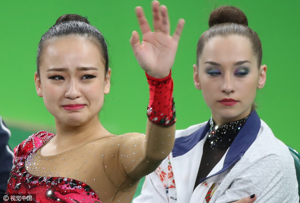 有着金妍儿接班人,韩国国民妹妹之称的艺术体操美女孙妍在日前宣布