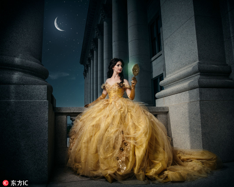 摄影师拍真人版迪士尼公主 还原度爆表