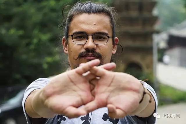 少林寺中的"洋和尚"