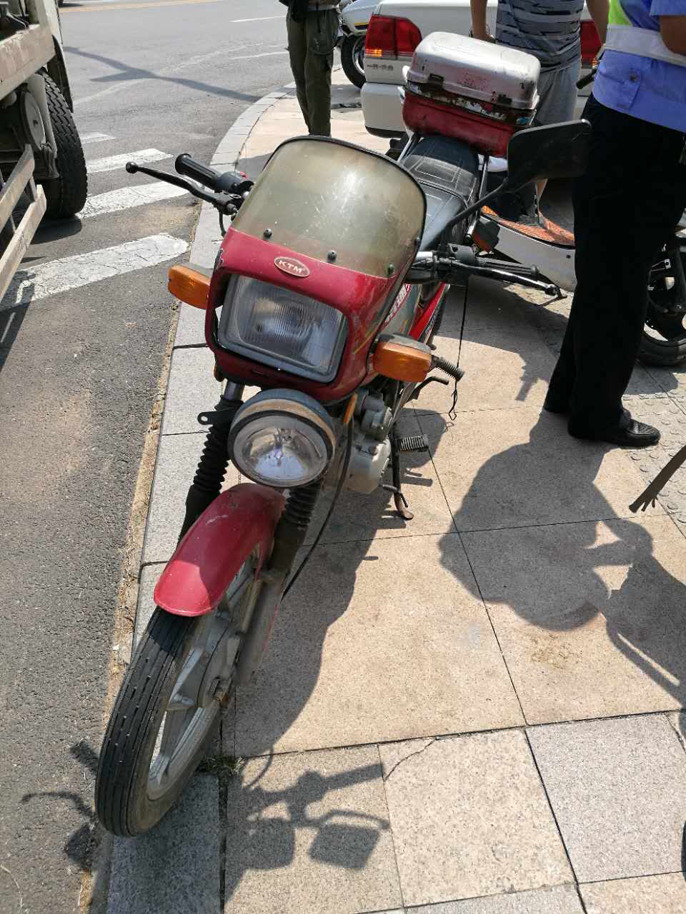 惠民县严打"无牌无证摩托车"专项整治在行动