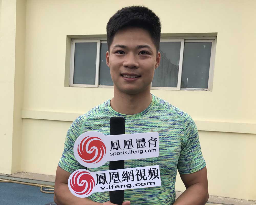 苏炳添接受采访凤凰体育讯(特派记者龙培培北京报道)今天下午五点,在