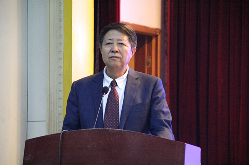第五届理事会副会长张小兵作第五届理事会财务工作报告,第五届理事会