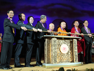 弹指六年 回顾第三届世界佛教论坛开幕式精彩瞬间
